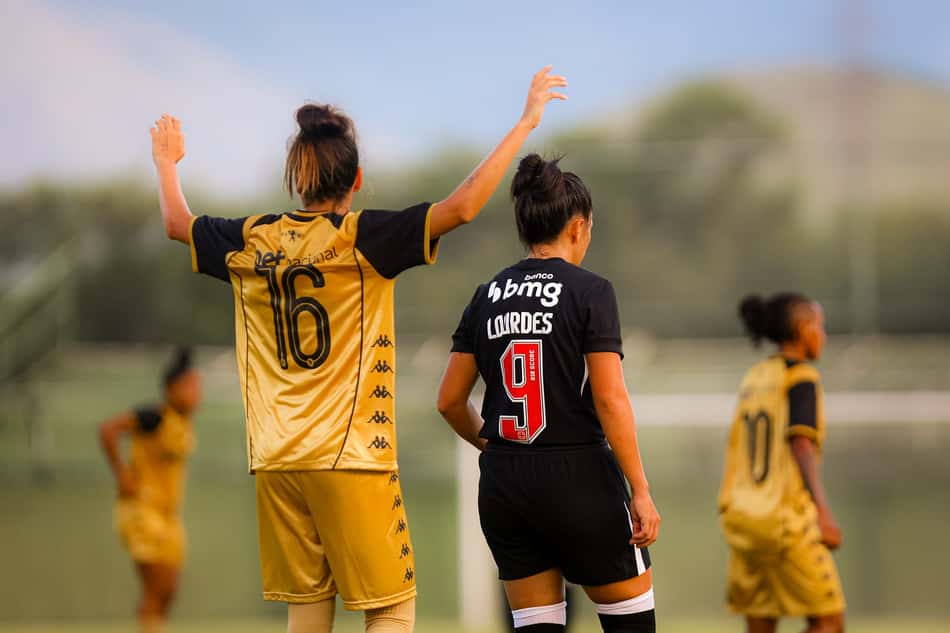 Lourdes em Vasco x Sport em partida válida pelo Brasileiro A2 no estádio Nivaldo Pereira em 18 de Abril de 2026. Fotos: João Gabriel Alves/Vasco