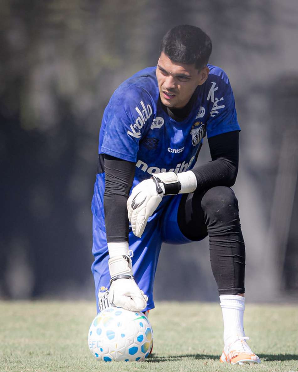 Gabriel Brazão acumula 111 jogos com a camisa do Peixe. (Foto: Raul Baretta/ Santos FC)