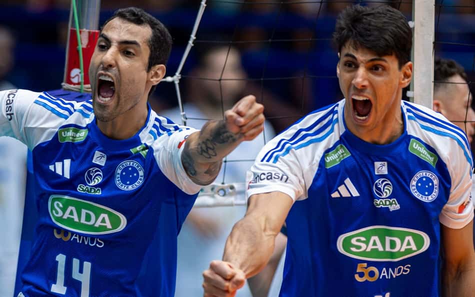 Cruzeiro vence Minas de virada e vai reeditar final da Superliga contra Campinas