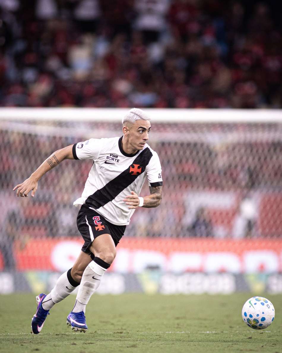 Puma em campo pelo Vasco