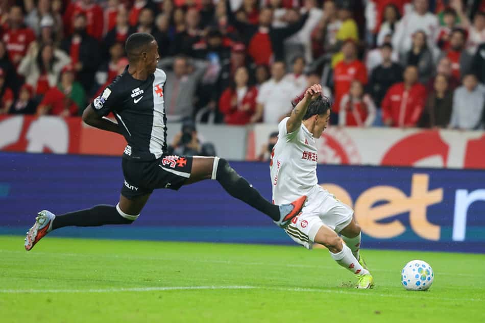 Inter soma 21 pontos no Brasileirão, enquanto Vasco possui 20 (Foto: Divulgação/Internacional)