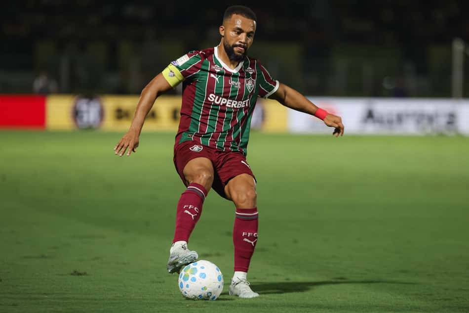 Samuel Xavier em Mirassol x Fluminense (Foto: Lucas Merçon/ Fluminense FC)