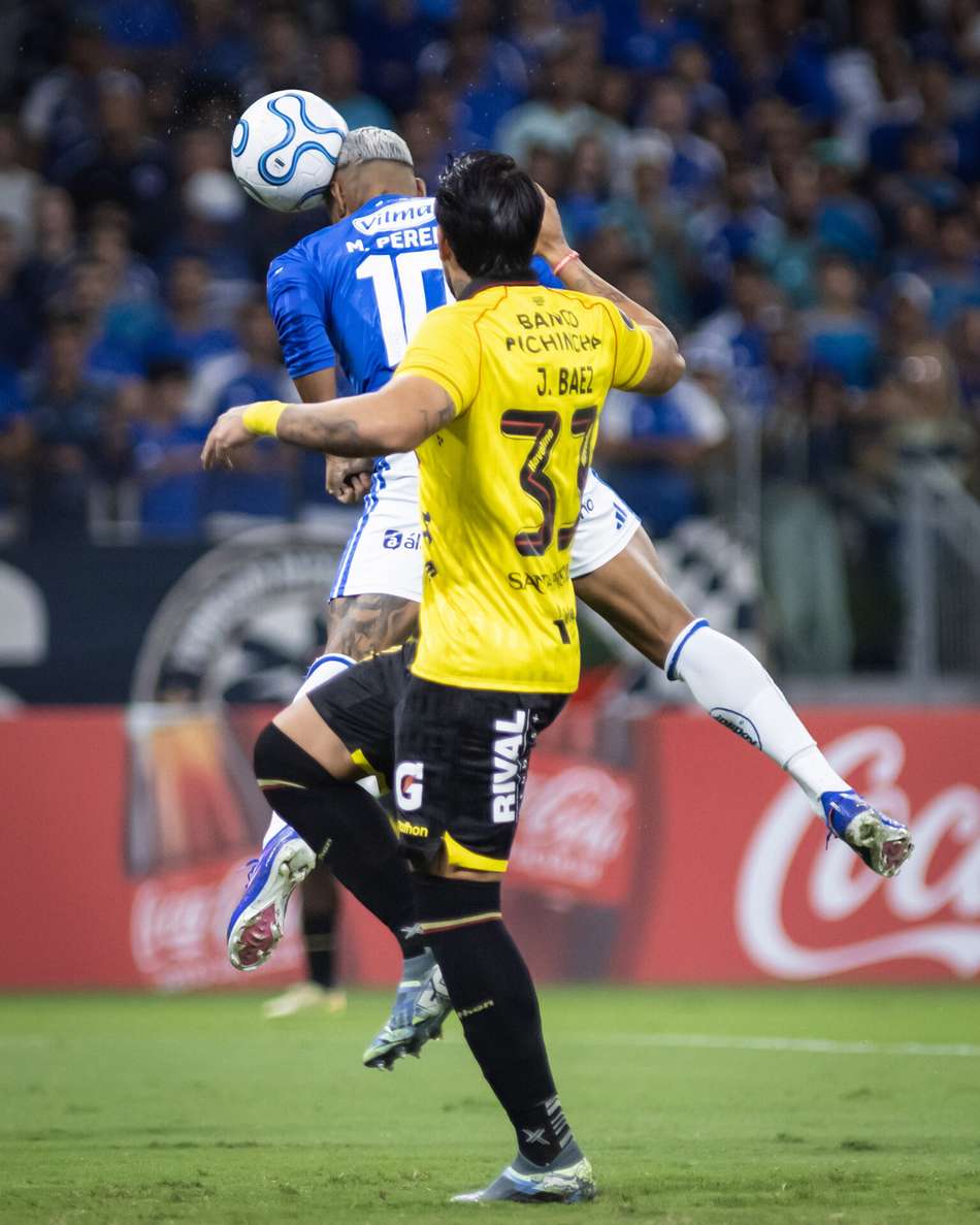 Cruzeiro x Barcelona-EQU, no Mineirão (Foto: Gustavo Aleixo/Cruzeiro)