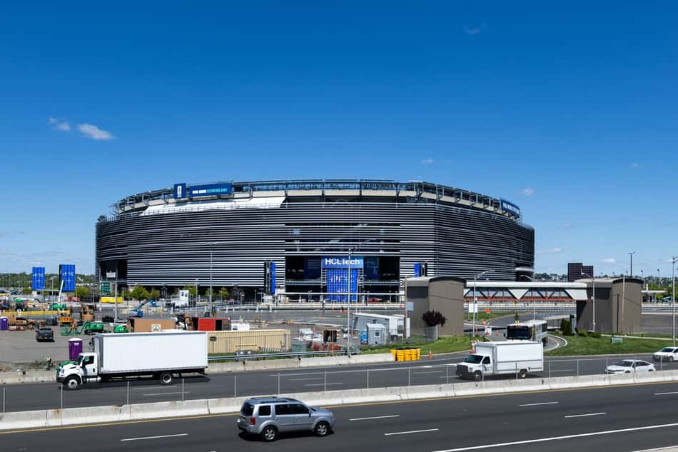 Vista geral do MetLife Stadium antes da Copa do Mundo 2026 em East Rutherford (Foto: Dustin Satloff/Getty Images/AFP)