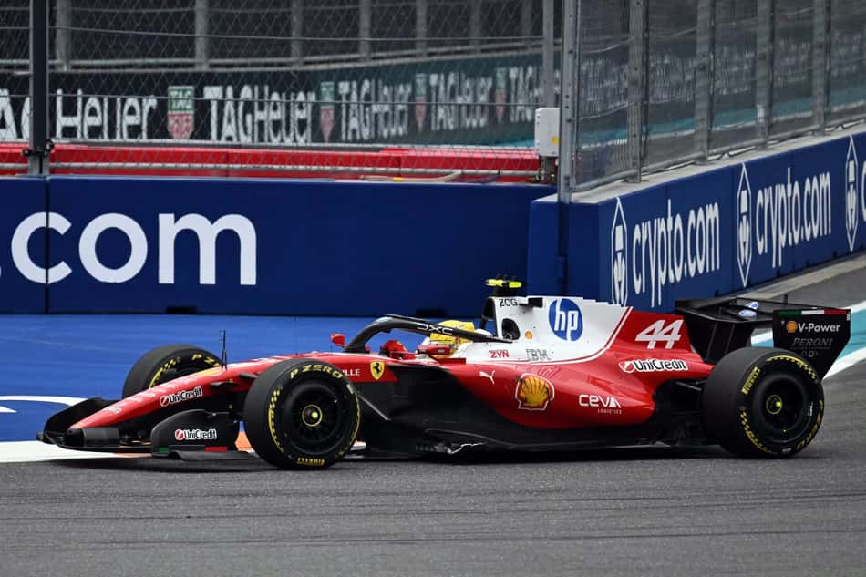 Lewis Hamilton no GP de Miami da F1 2026 (Foto: Chandan Khanna/ AFP)