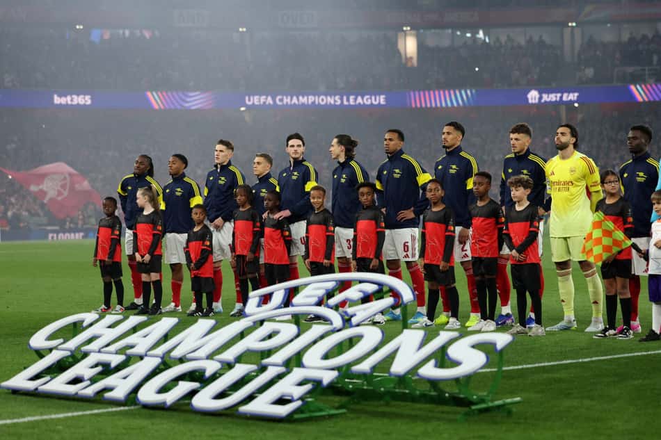 elenco arsenal champions league