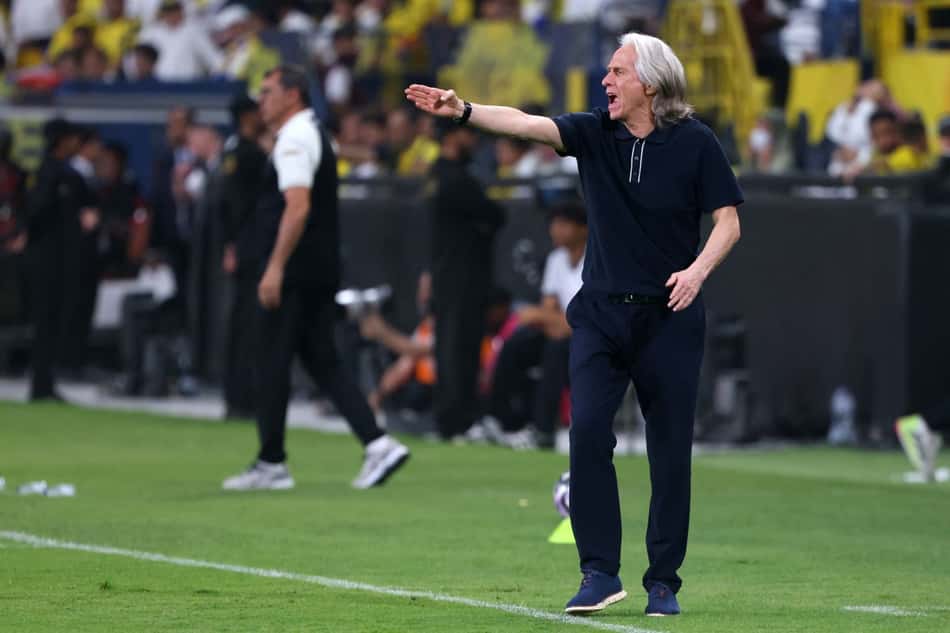 Jorge Jesus foi campeão pelo o Al-Nassr no Campeonato Saudita