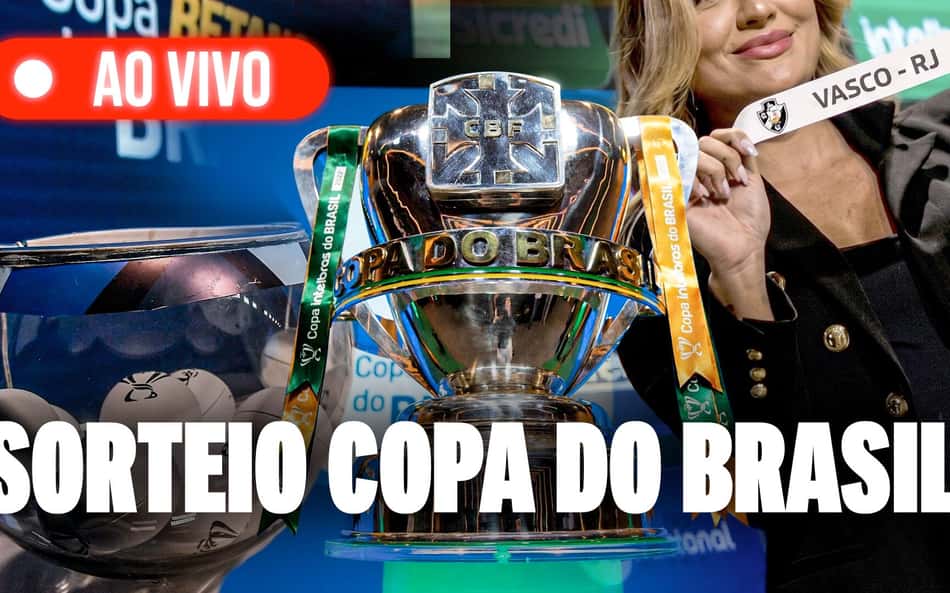 Lance!TV transmite ao vivo o sorteio da Copa do Brasil