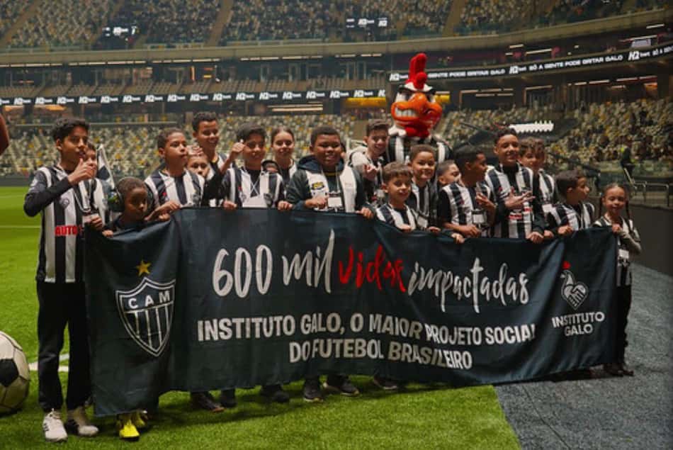 Ação realizada pelo Instituto Galo (reprodução Instituto Galo)
