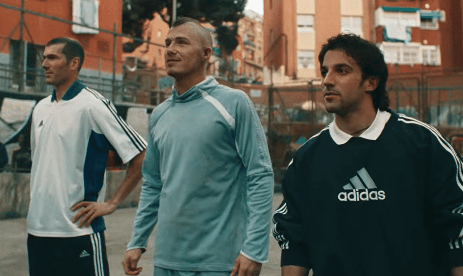 Adidas usou IA para rejunescer craques do passado