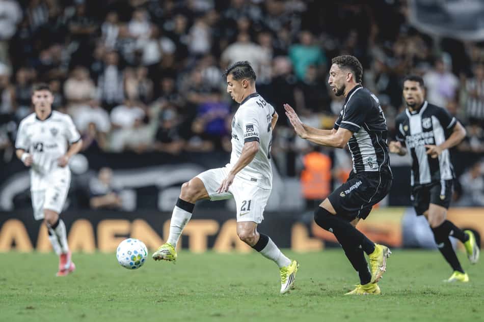 Alan Franco em Atlético x Ceará (Foto: Pedro Souza / Atlético)