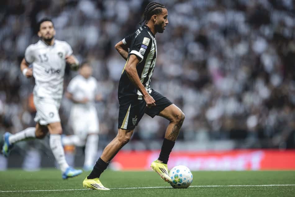 Alexsander em Atlético x Botafogo (Foto: Pedro Souza / Atlético)