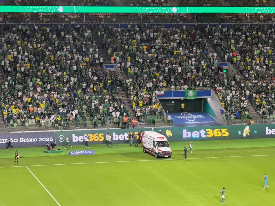 Ambulância Palmeiras Santos