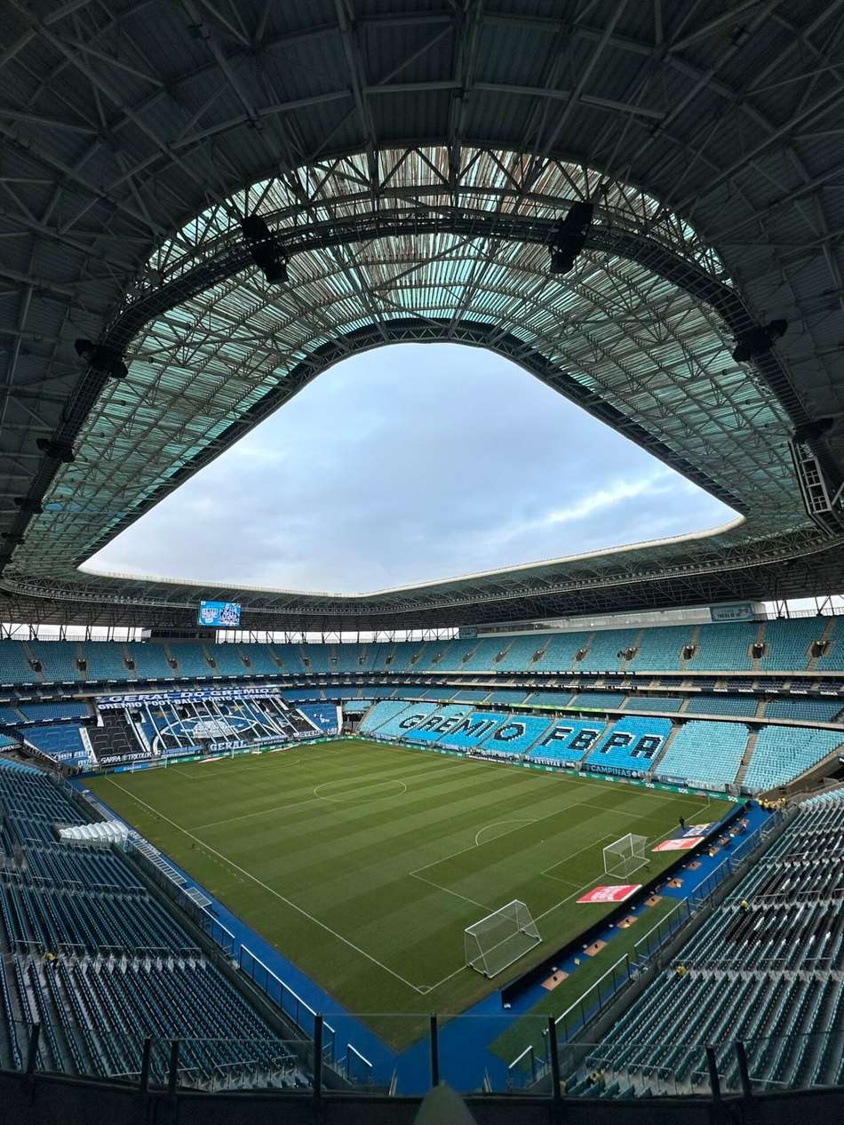Arena do Grêmio é palco do duelo entre Grêmio e Mirassol