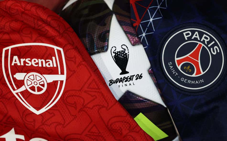 Arsenal e PSG possuem histórico equilibrado antes da final da Champions League