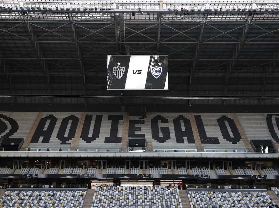 Atlético x Cienciano Arena MRV (Foto: Pedro Souza / Atlético)