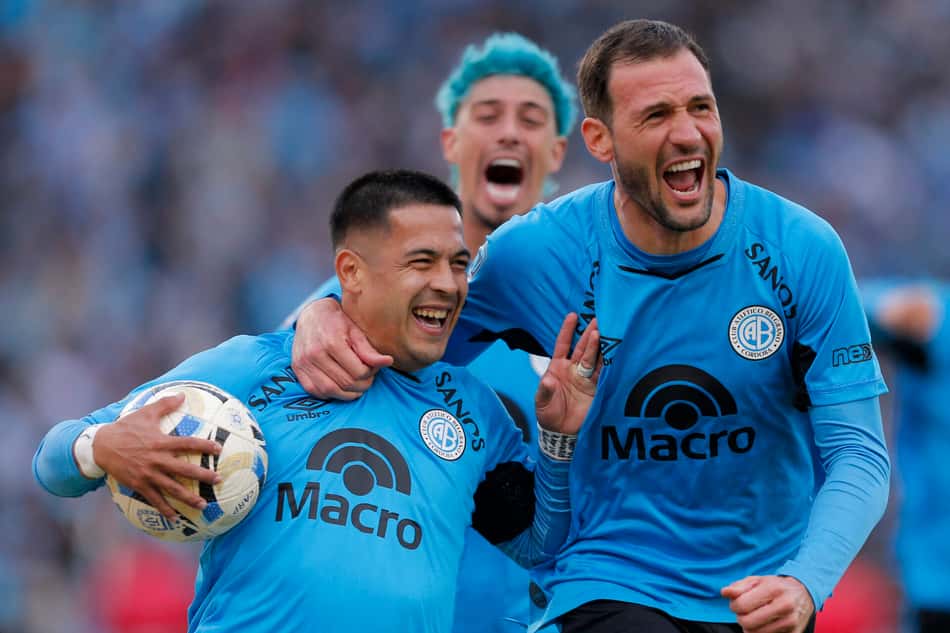 O Belgrano venceu o River Plate e conquistou o Torneio Apertura do Campeonato Argentino (Foto: Diego Lima / AFP)