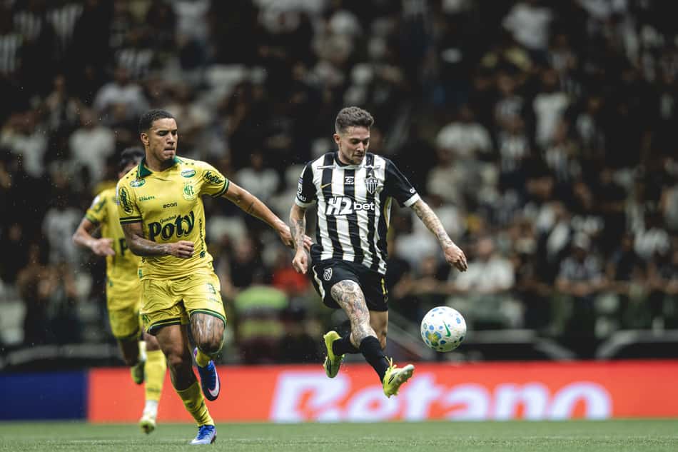 Bernard em Atlético x Mirassol Foto: Pedro Souza / Atlético)