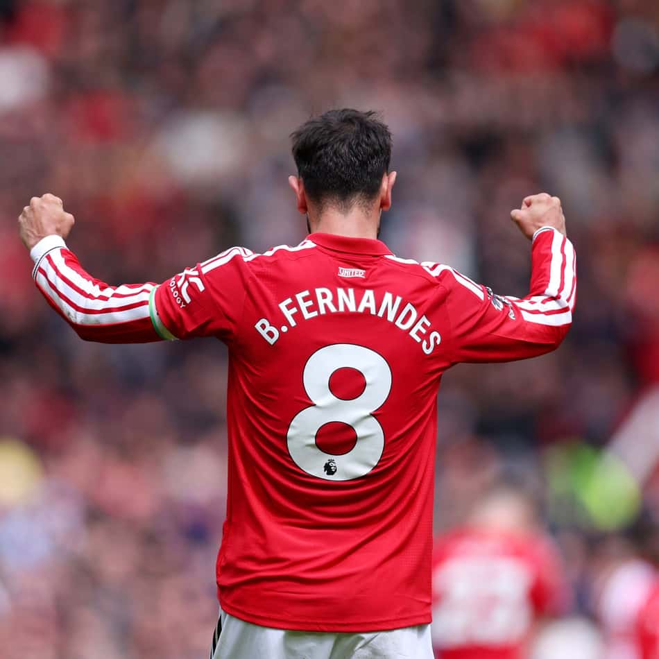Bruno Fernandes, camisa 8 do Manchester United (Foto: Divulgação)