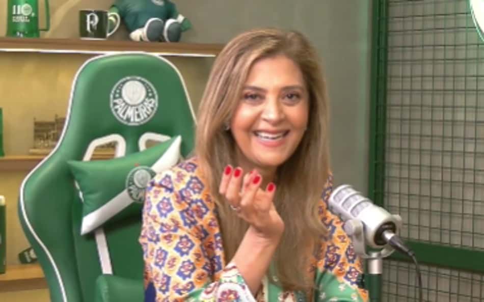 Mandato de Leila Pereira no Palmeiras vai até o o fim de 2027 (Foto: Reprodução/Palmeiras)
