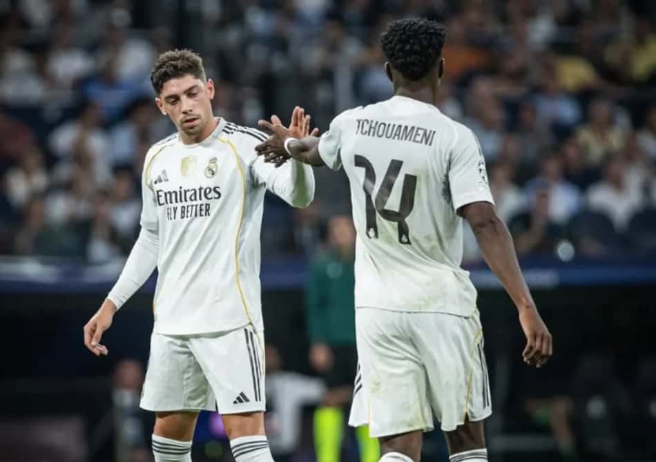 Desentendimento entre jogadores acontece durante treino do Real Madrid (Foto: Reprodução)
