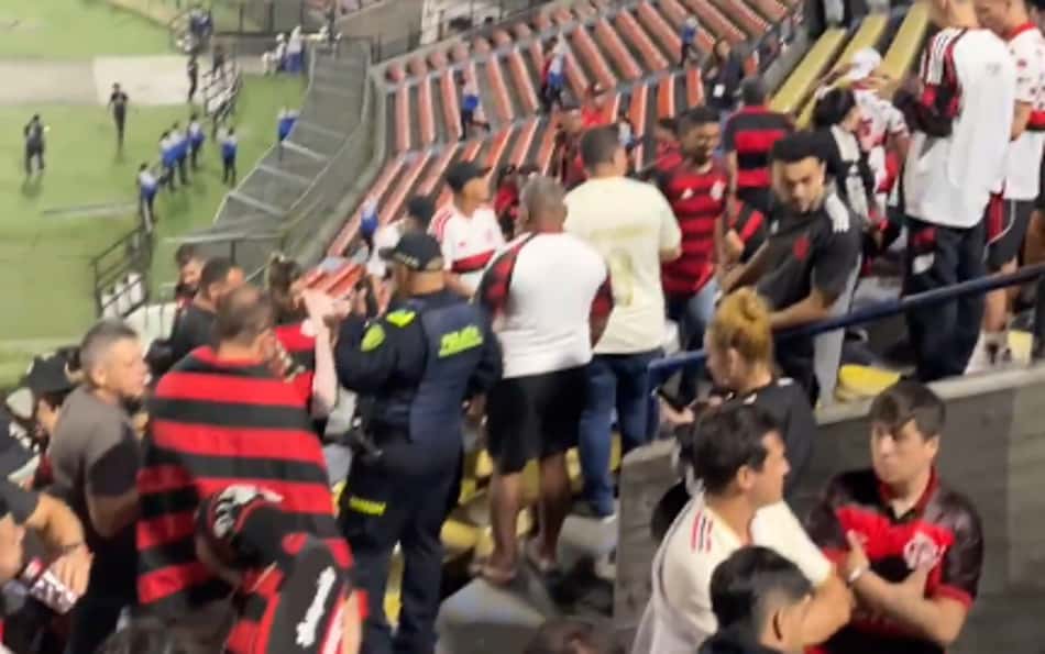 Torcedor do Flamengo revela bastidores da confusão em Medellín: 'Só escutávamos os barulhos'