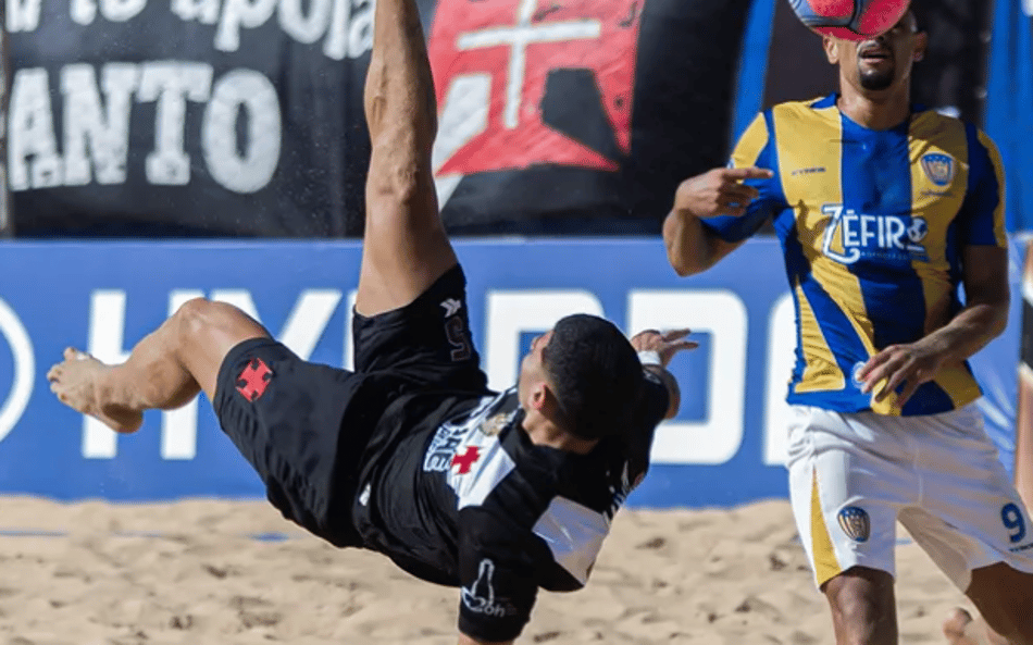 Vasco vence na semifinal da Libertadores de Beach Soccer (Foto: Divulgação; Vasco da Gama; Victor Hugo Kos )