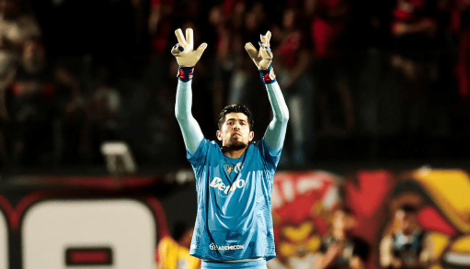 Rossi durante a partida contra o Vitória (Foto: Gilvan de Souza/Flamengo)