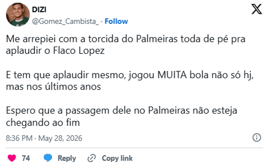Flaco López Palmeiras