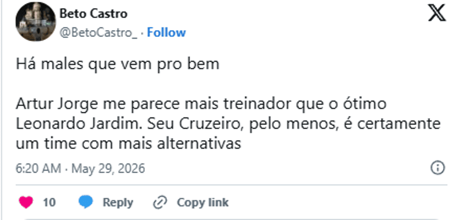 Artur Jorge Cruzeiro