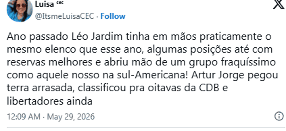 Artur Jorge Cruzeiro