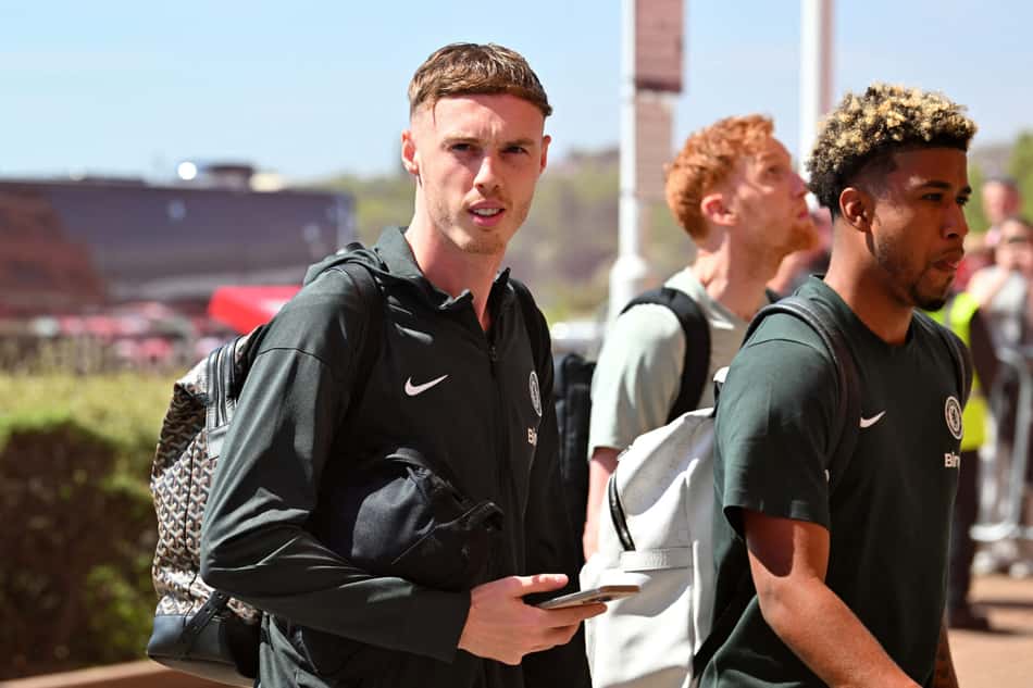 Cole Palmer e Andrey Santos chegam para jogo do Chelsea