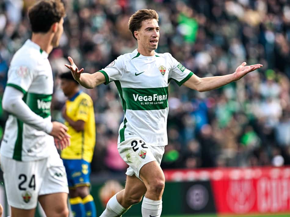David Affengruber, do Elche, time de La Liga (Foto: Reprodução/X @elchecf)