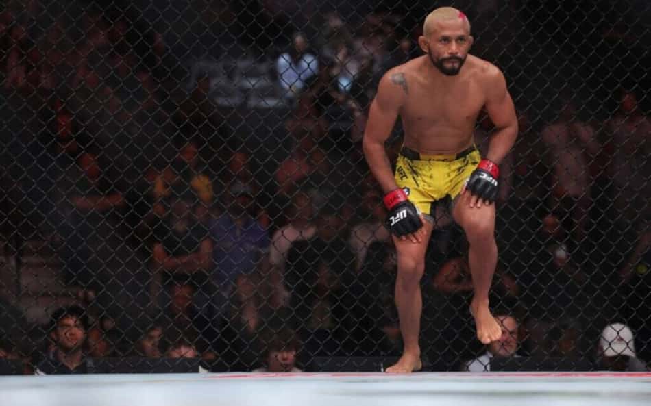 Deiveson Figueiredo luta no UFC Rio deste sábado (Foto: Carmen Mandato/Getty Images/AFP)