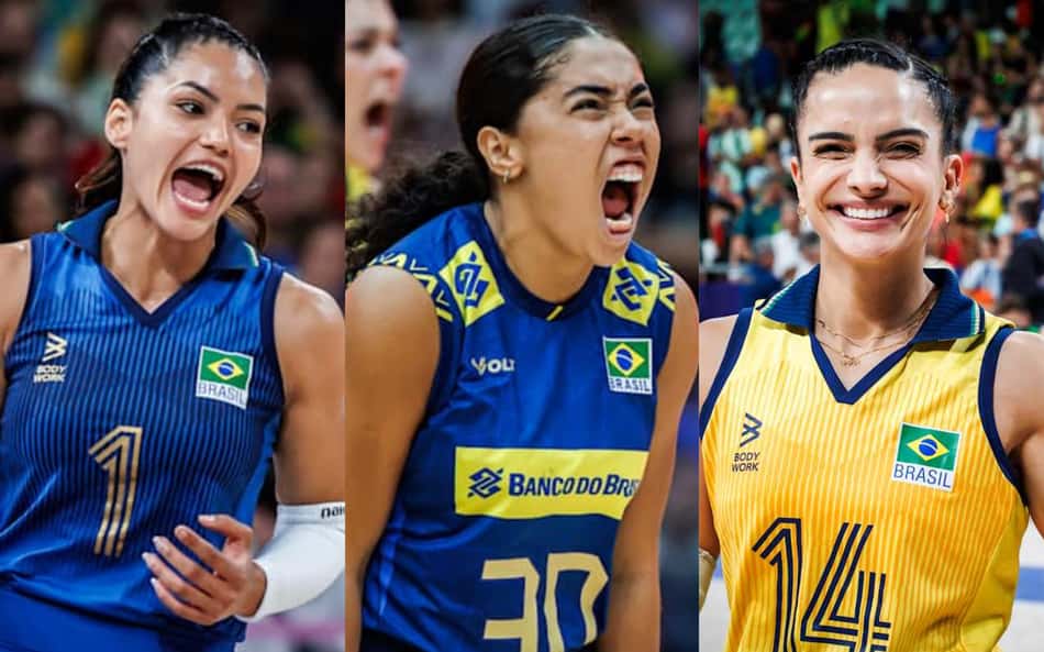 Marcelle, Nyeme e Natinha disputam titularidade na Seleção Feminina