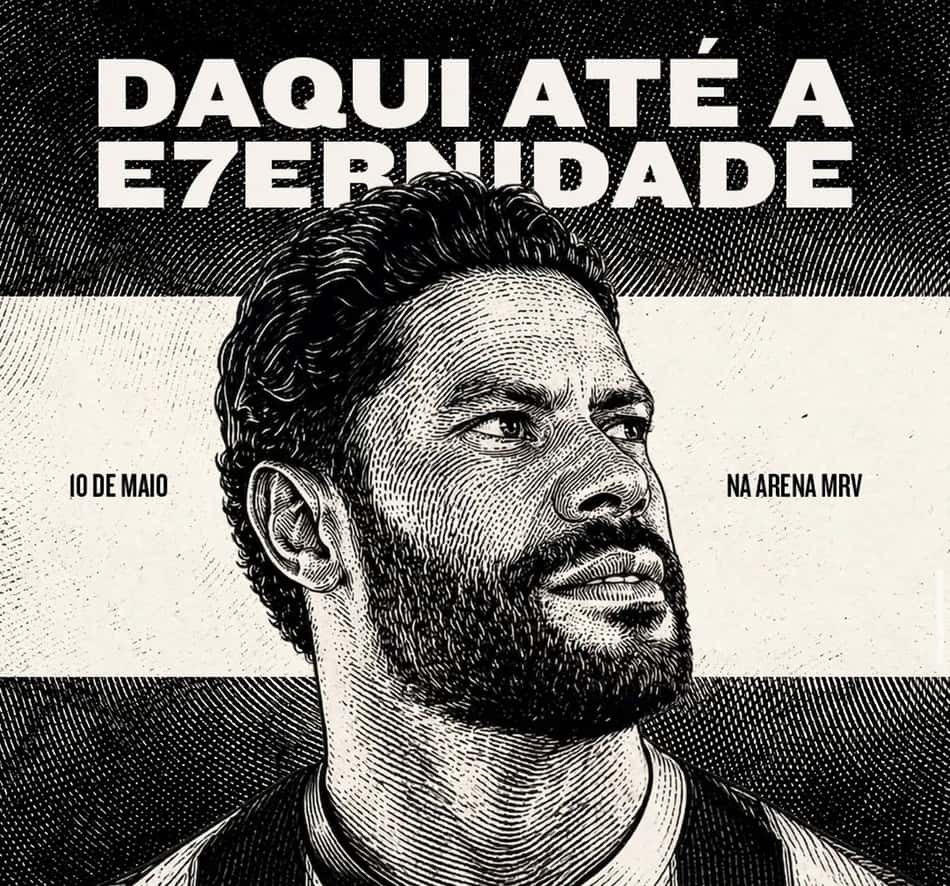 Despedida de Hulk do Atlético (reprodução Atlético)