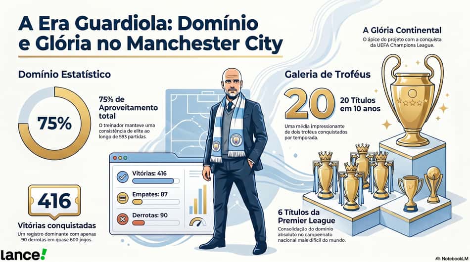 Era de Guardiola no Manchester City
