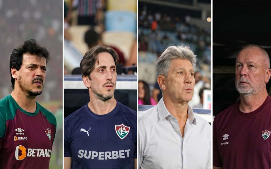 Ameaçado no Fluminense, Zubeldía tem números melhores que Diniz, Renato e Mano