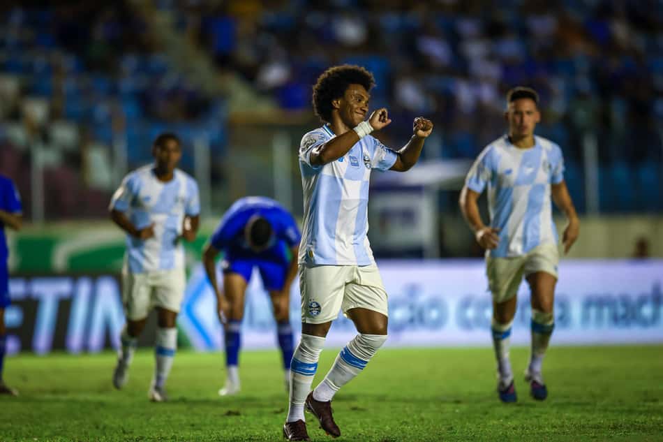 O Grêmio venceu o Confiança-SE pela Copa do Brasil (Foto: LUCAS UEBEL/GREMIO FBPA)