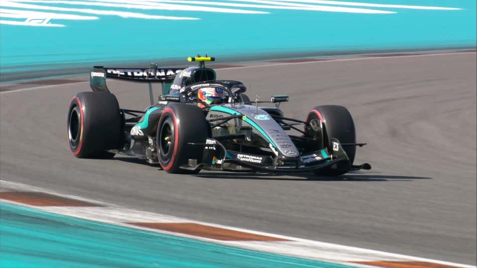 Kimi Antonelli, da Mercedes, em ação na Fórmula 1 (Foto: Reprodução/Instagram)