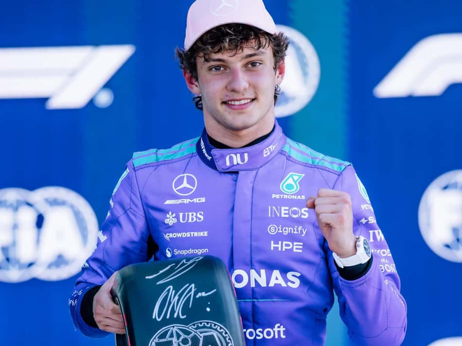 Piloto italiano, Andrea Kimi Antonelli, estreou na Fórmula 1 em 2025 (Foto: Reprodução/Instagram)