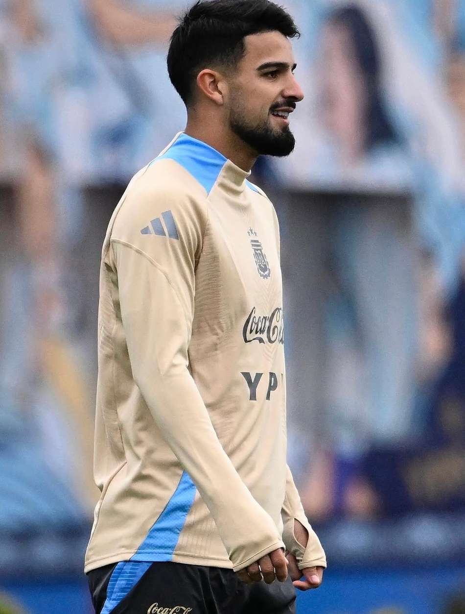 Flaco López, atacante do Palmeiras e da Seleção Argentina