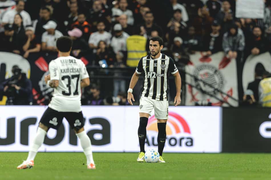 Junior Alonso em Corinthians x Atlético (Foto: Pedro Souza / Atlético)