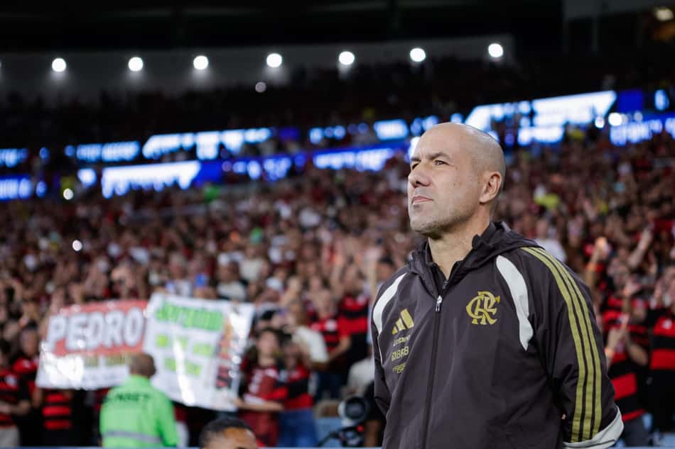 Leonardo Jardim em Flamengo x Palmeiras