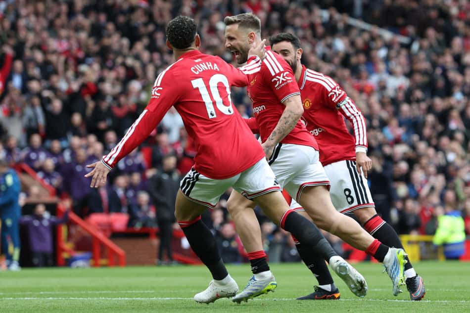 Luke Shaw Matheus Cunha Manchester United Nottingham Forest Premier League