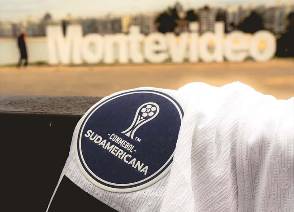 Patch Sul-Americana Atlético (Foto: Pedro Souza / Atlético)