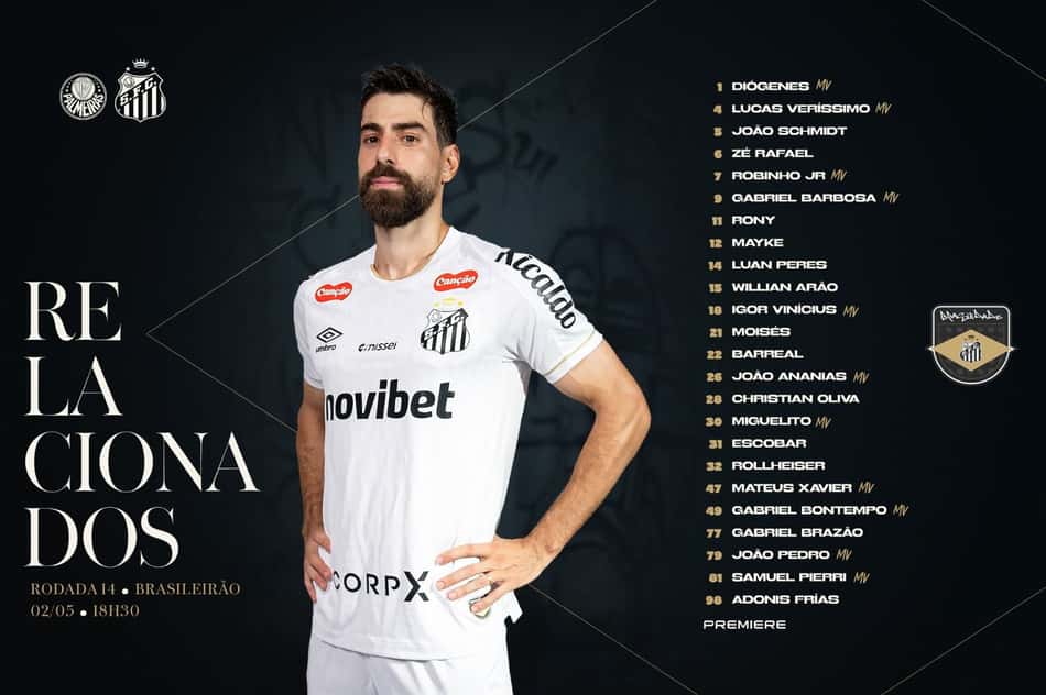 Relacionados Santos Palmeiras