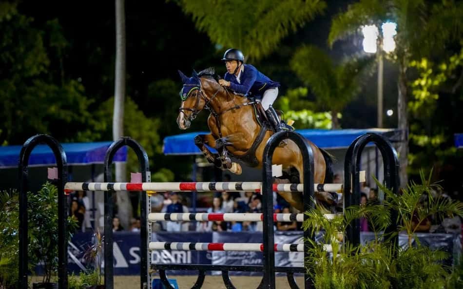 Atleta olímpico busca bicampeonato em copa de hipismo no Rio