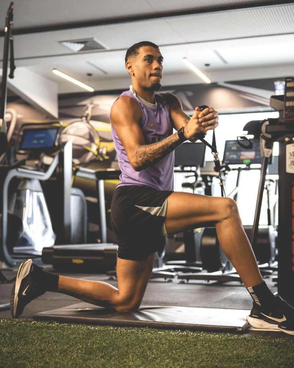 Ruan é desfalque no Atlético (Foto: Pedro Souza / Atlético)