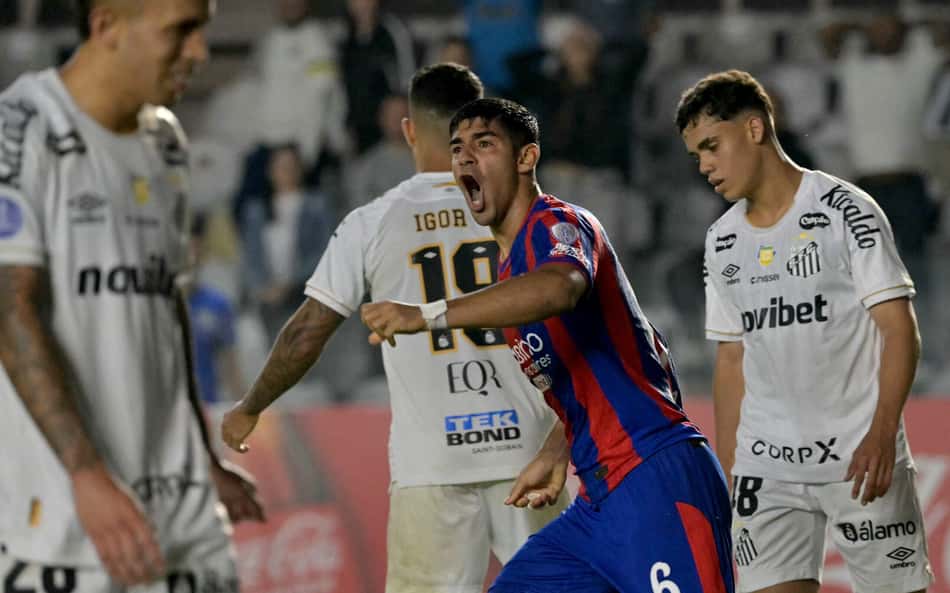Santos abre dois, mas cede empate ao San Lorenzo na Sul-Americana; dê suas notas
